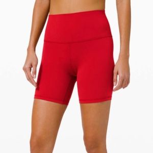 Lululemon Biker Shorts High Waisted